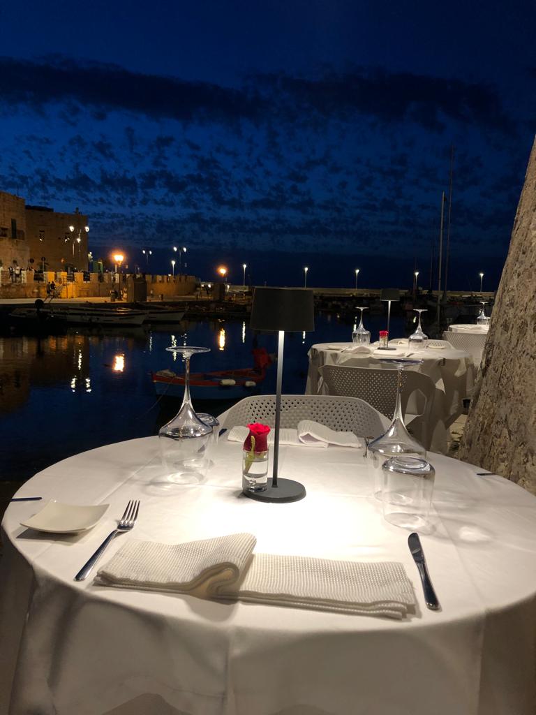 Romanazzi's Restaurant a Giovinazzo - Cena Romantica per due sul mare