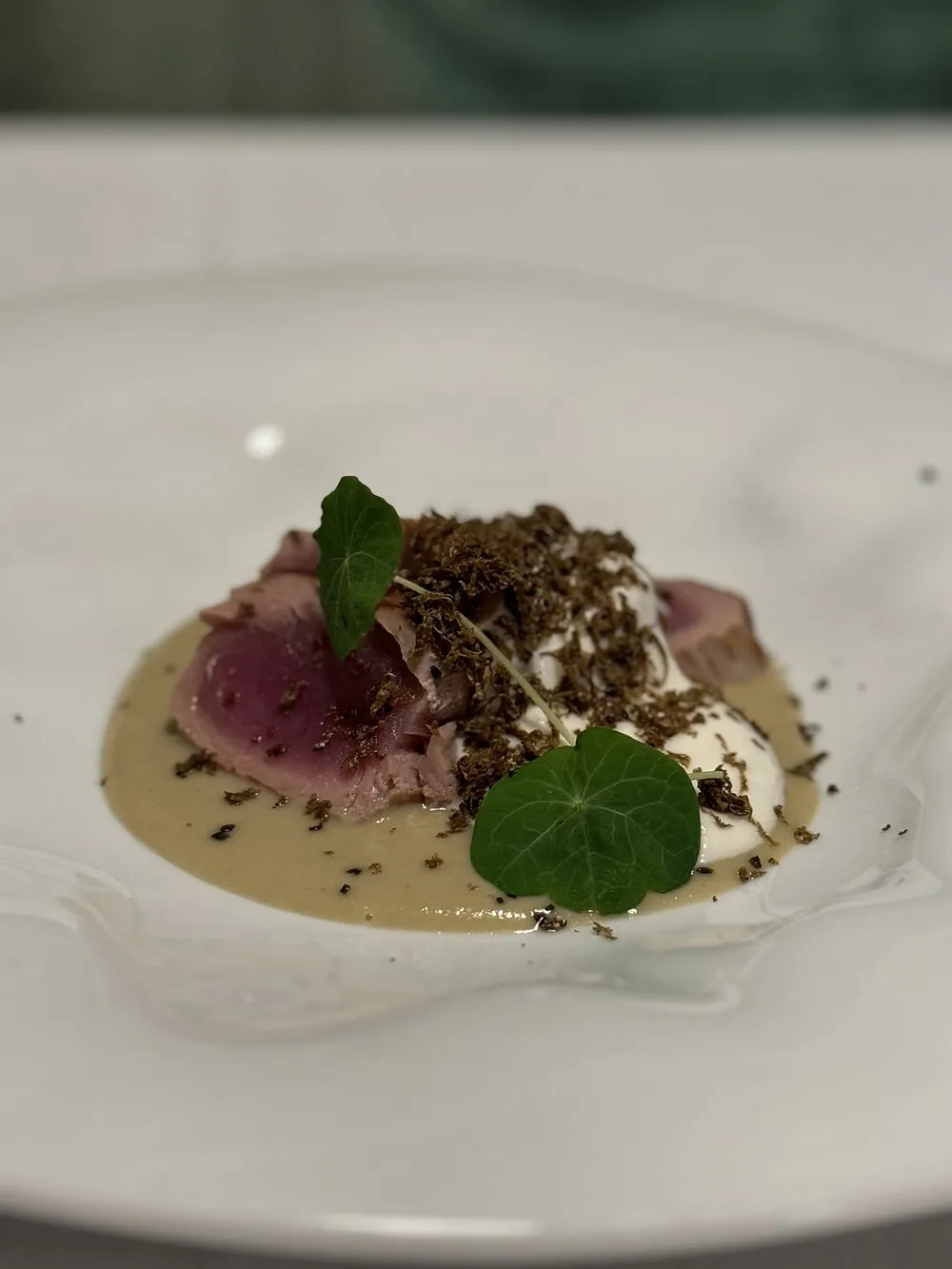 Ristoranti a Bari sul mare Romanazzi's Pesce tonno tataki topinambur